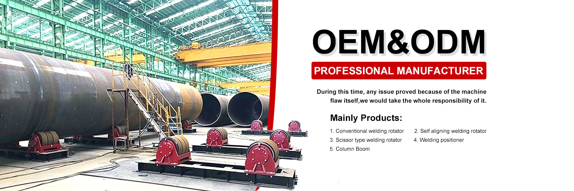 Kalite Pipe Welding Rollers fabrika