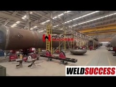 Tank kaynakları için ağır görevli kaynak rotatörleri